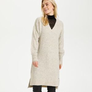CREAM CRMERLE Dress- Oatmeal Sweater Dress